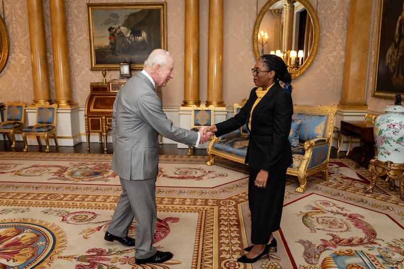 The King and the Tory leader met for around half an hour on Monday at Buckingham Palace