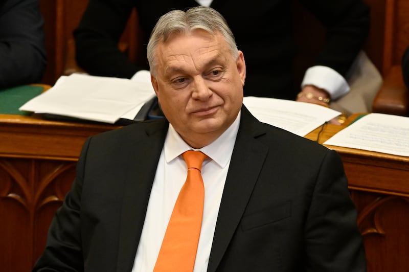 Hungarian prime minister Viktor Orban has forged close links with Vladmir Putin’s Russia (AP Photo/Denes Erdos)