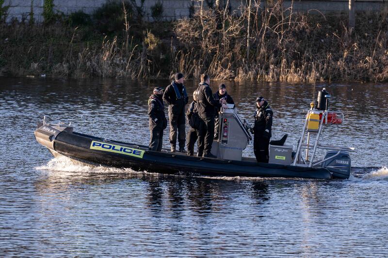 Searches were carried out in the River Dee