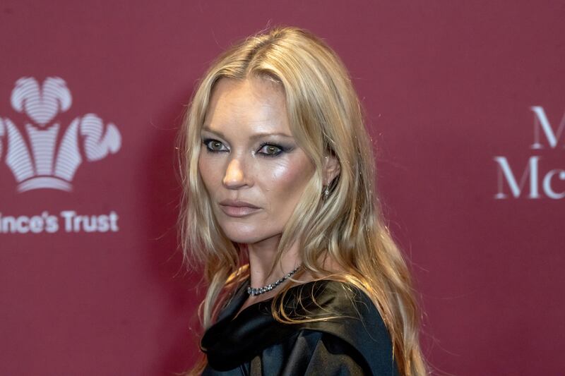 Kate Moss’ naturally fine hair means she needs less product