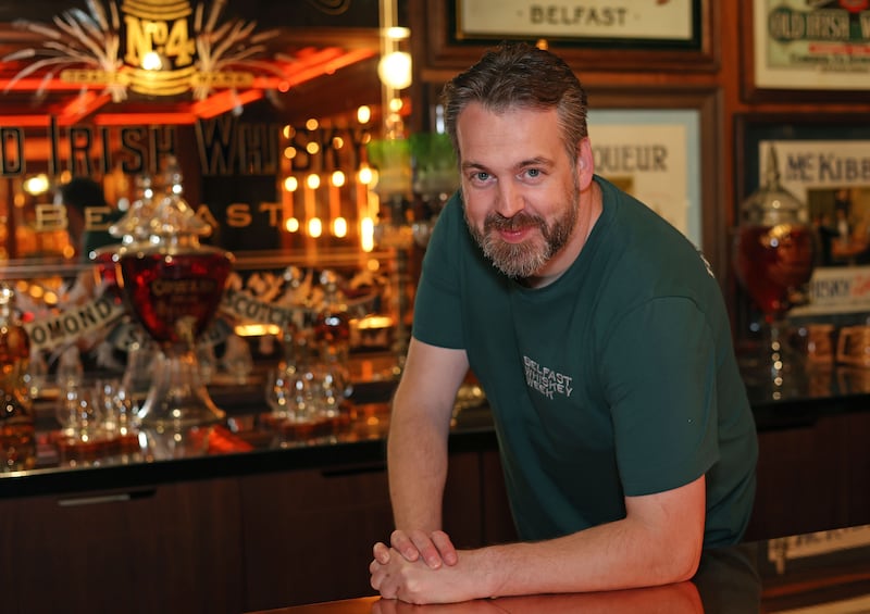 Paul Kane, Director of Belfast Whiskey Week.
PICTURE COLM LENAGHAN