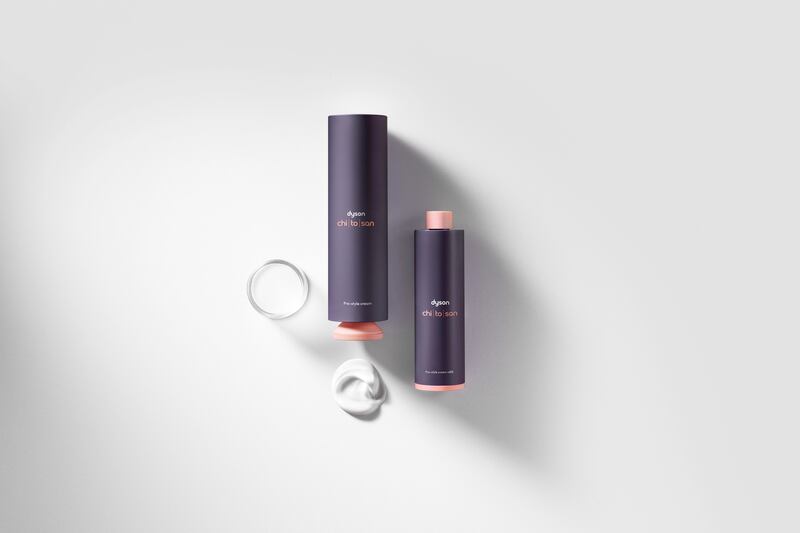 The Chitsan range are Dyson’s first line of styling products