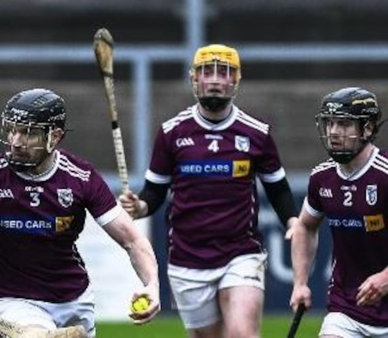 Oran McFlynn during Bredagh's Ulster IHC quarter-final win over Burt in Newry