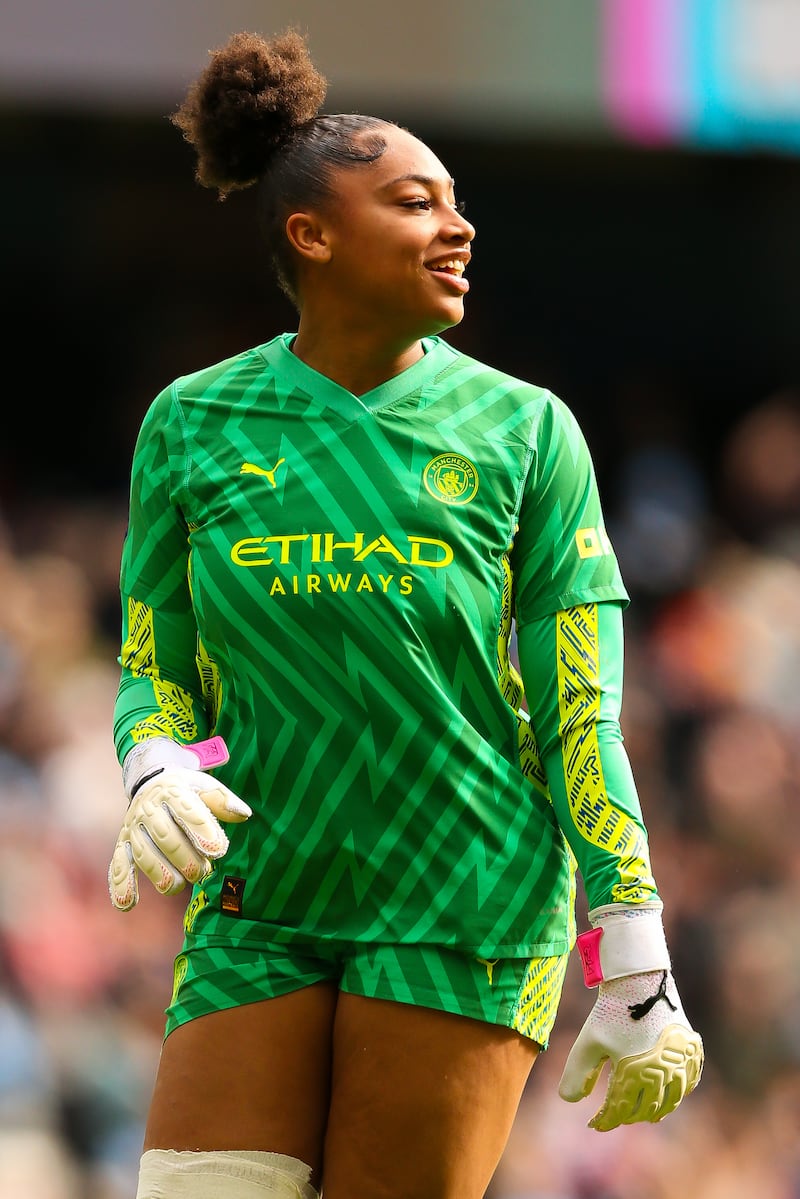 Manchester City goalkeeper Khiara Keating denied the offence