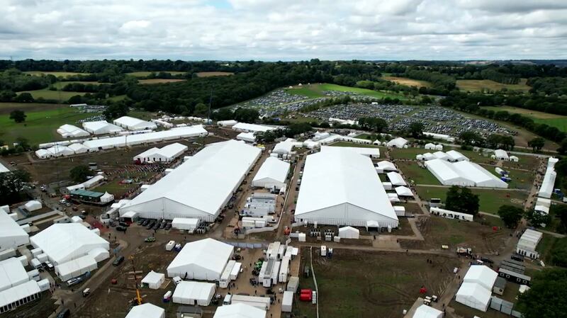 A birds eye view of the convention 