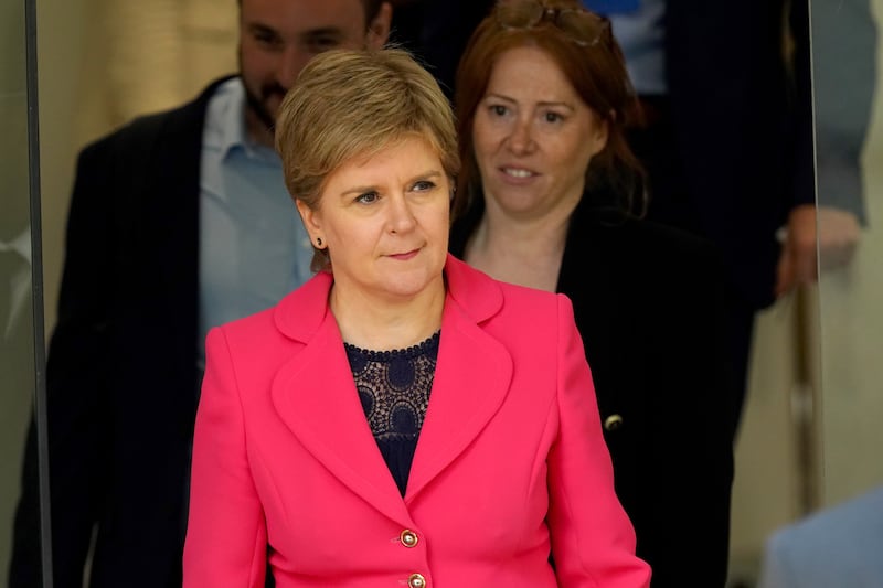 Nicola Sturgeon did not attend a memorial service to Alex Salmond following his death last year