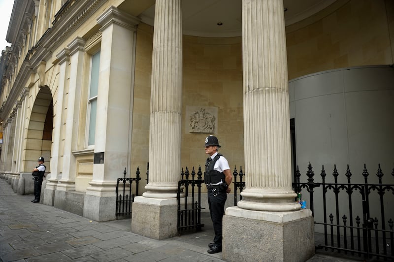 The trial was being held at Bristol Crown Court