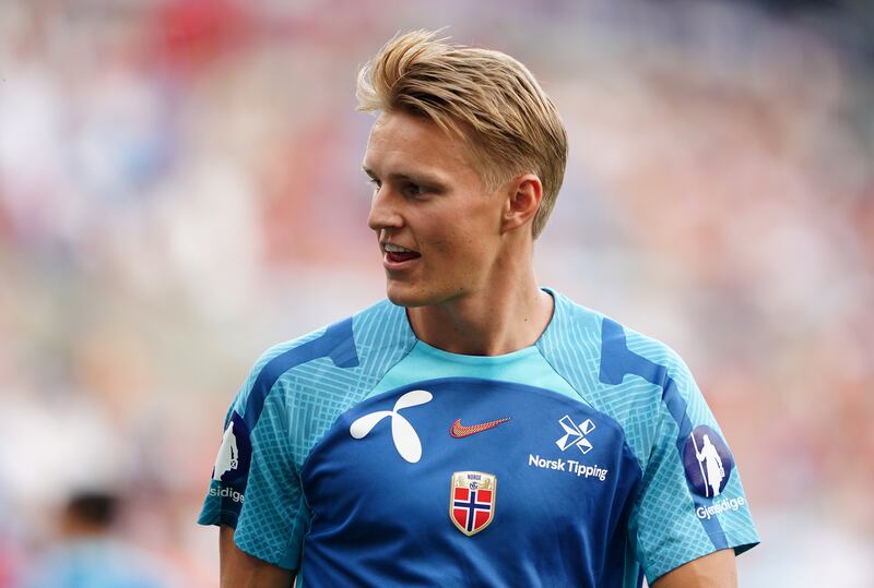 Norway midfielder Martin Odegaard is facing a spell on the sidelines through injury