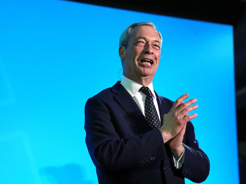 Reform UK leader Nigel Farage said his party would launch its own inquiry if the Government failed to act