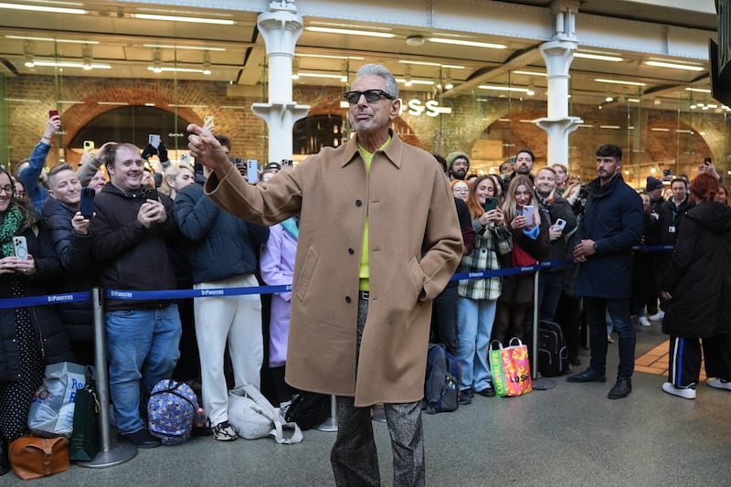 Jeff Goldblum stars as the Wizard of Oz in Wicked