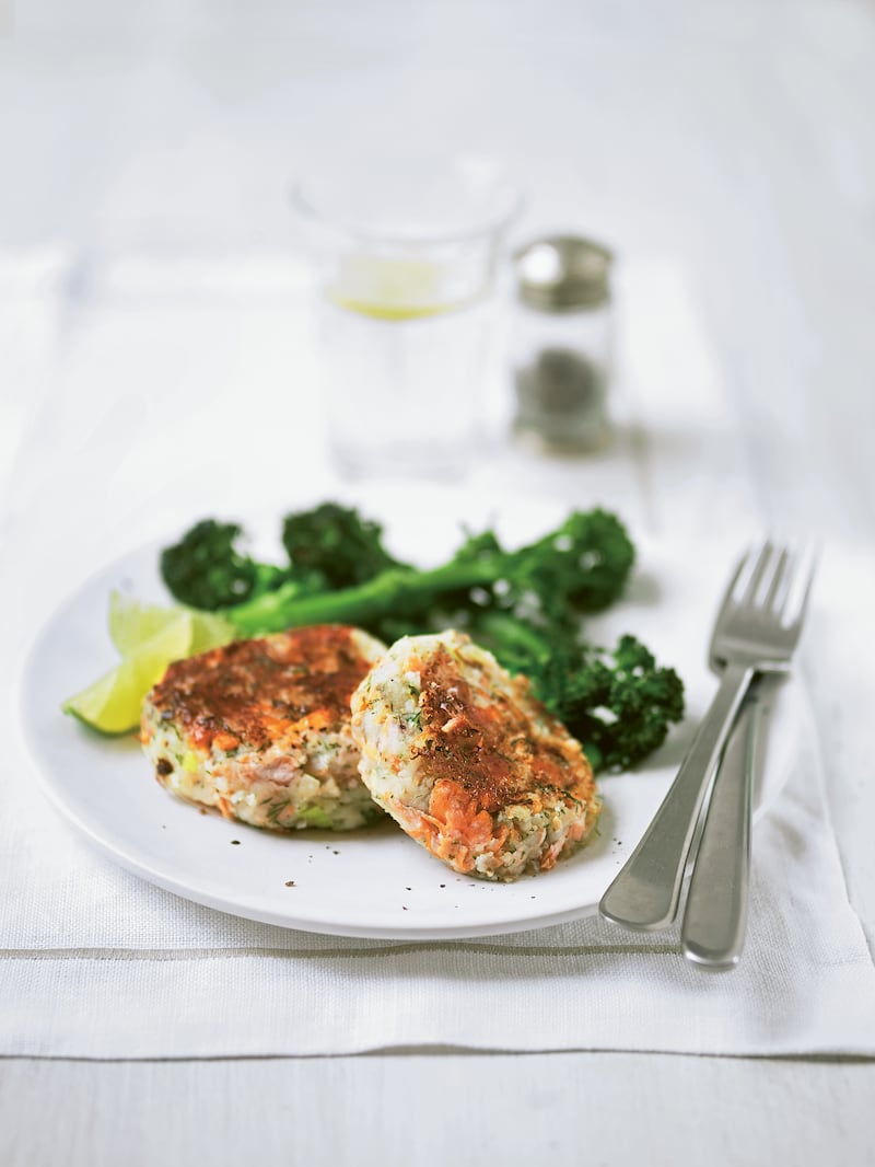 Trout and dill fishcakes from The Cortisol Fix Recipe Book