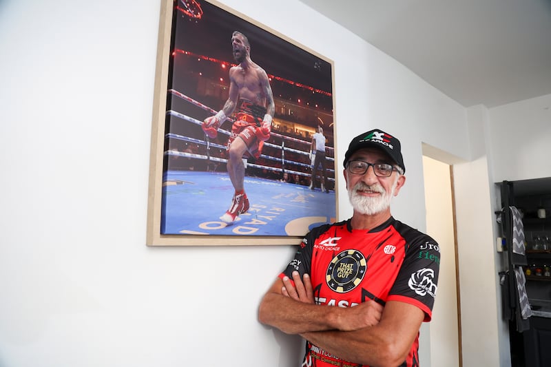 Tony Carace father of boxer Anthony Cacace. PICTURE: MAL MCCANN