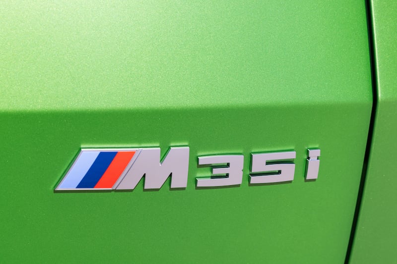 A turbocharged 2.0-litre petrol engine powers the M35i