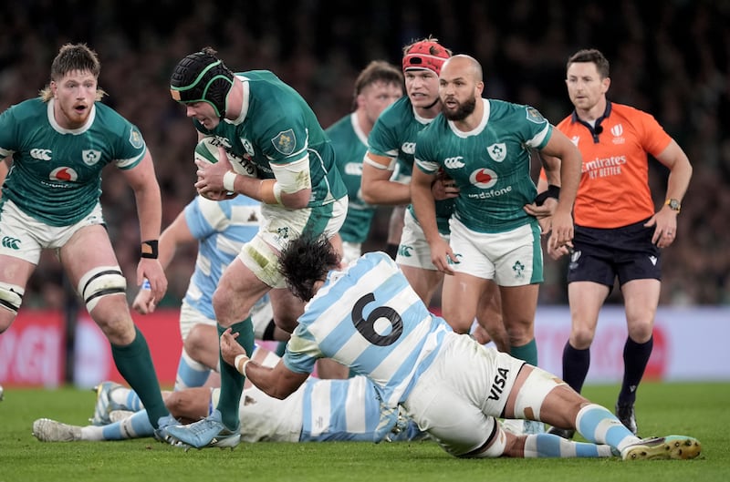 Ireland edged past Argentina last week