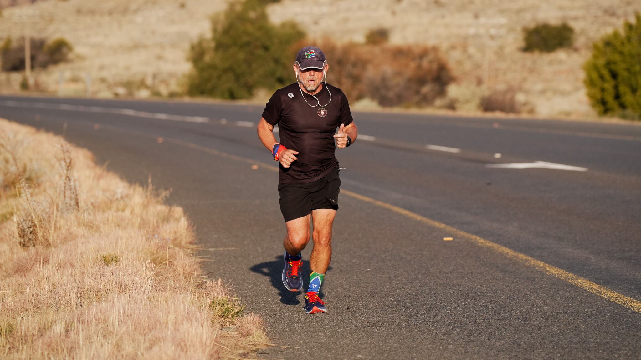 Keith Boyd hopes to become the fastest person to run the length of Africa