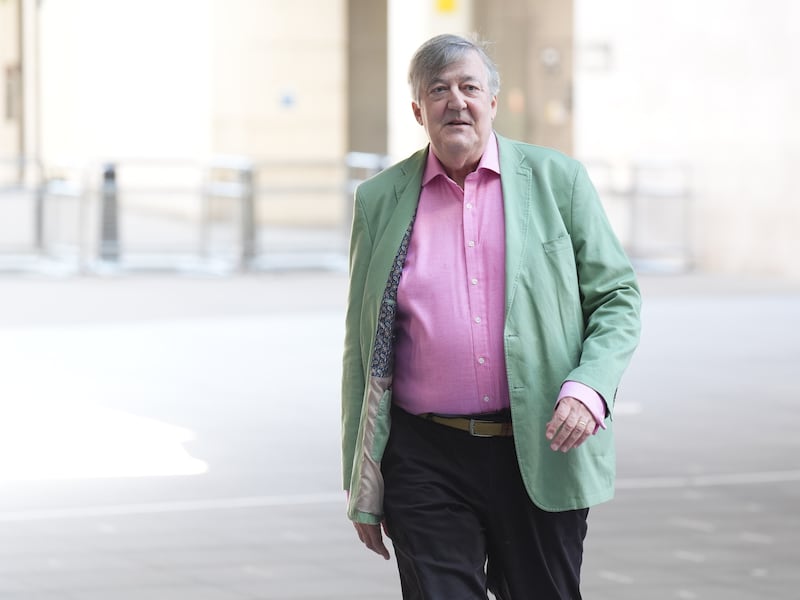 Stephen Fry is knighted in the New Year Honours