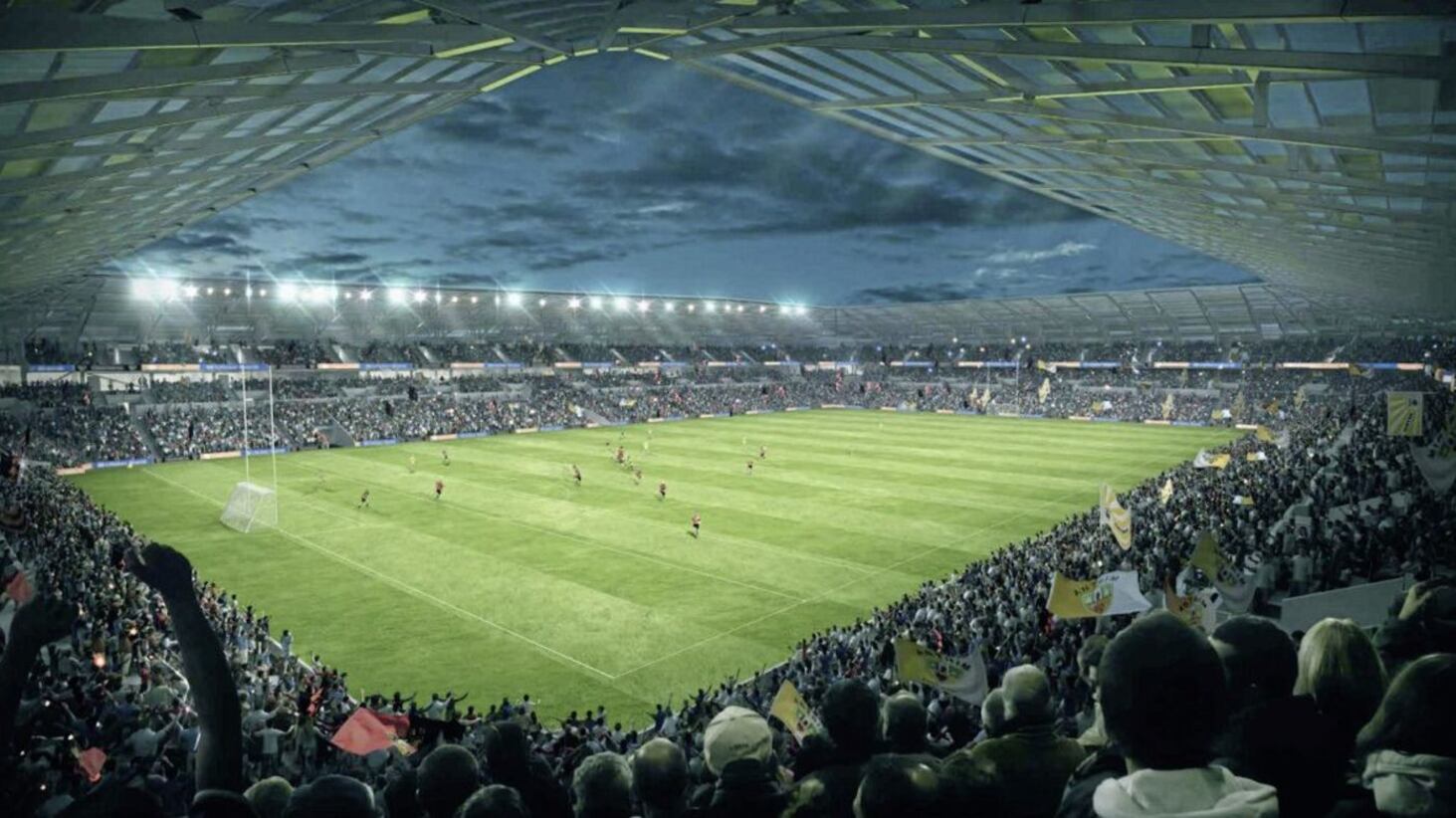 Casement Park has been closed since 2013. This is what the new one will resemble should the GAA get planning permission 