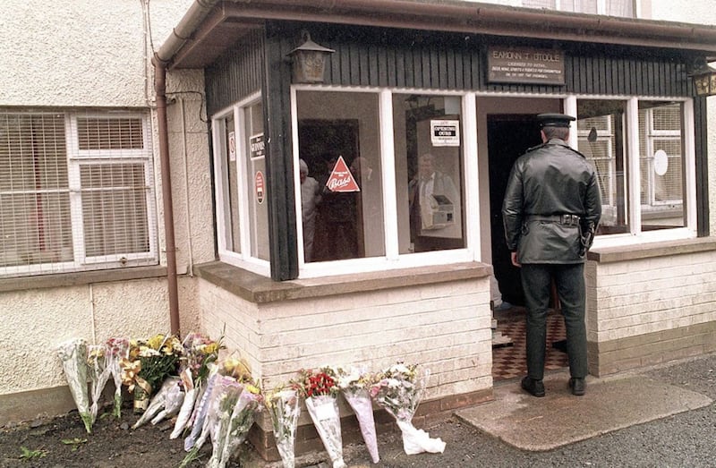 The scene of the 1994 Loughinisland massacre. 