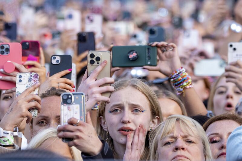 Record-breaking crowds attended each night of Taylor Swift’s Eras tour in Edinburgh