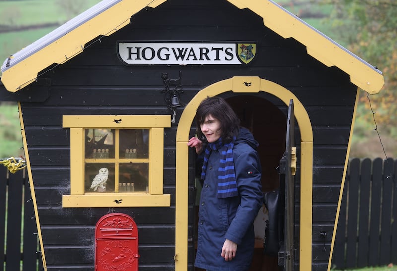 Billy Caldwell with his Mother Charlotte, six years after medicinal cannabis was  legalised.
PICTURE COLM LENAGHAN