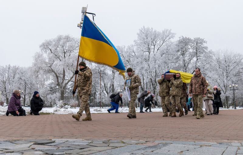 Conscription has been a sensitive matter in Ukraine throughout the war (Dan Bashakov/AP)