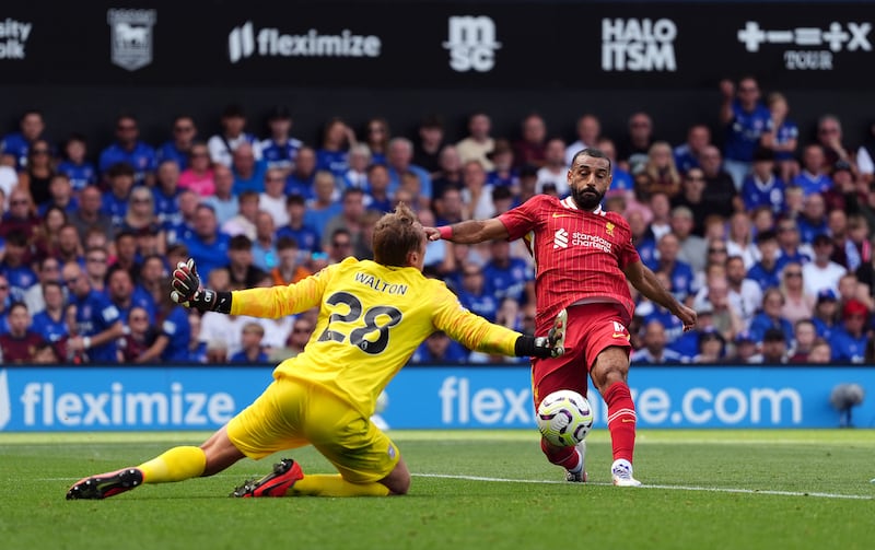 Salah has scored in his first three matches of the season