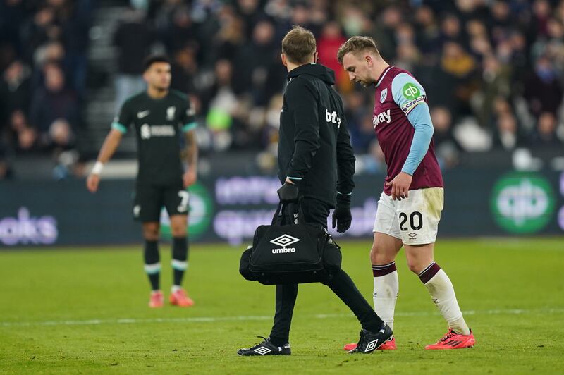 Jarrod Bowen faces a period on the sidelines with a fractured foot