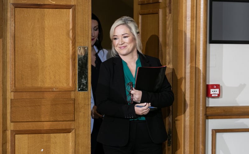 Northern Ireland First Minister Michelle O’Neill said hosting Euro 2028 matches in Belfast would bring economic benefits