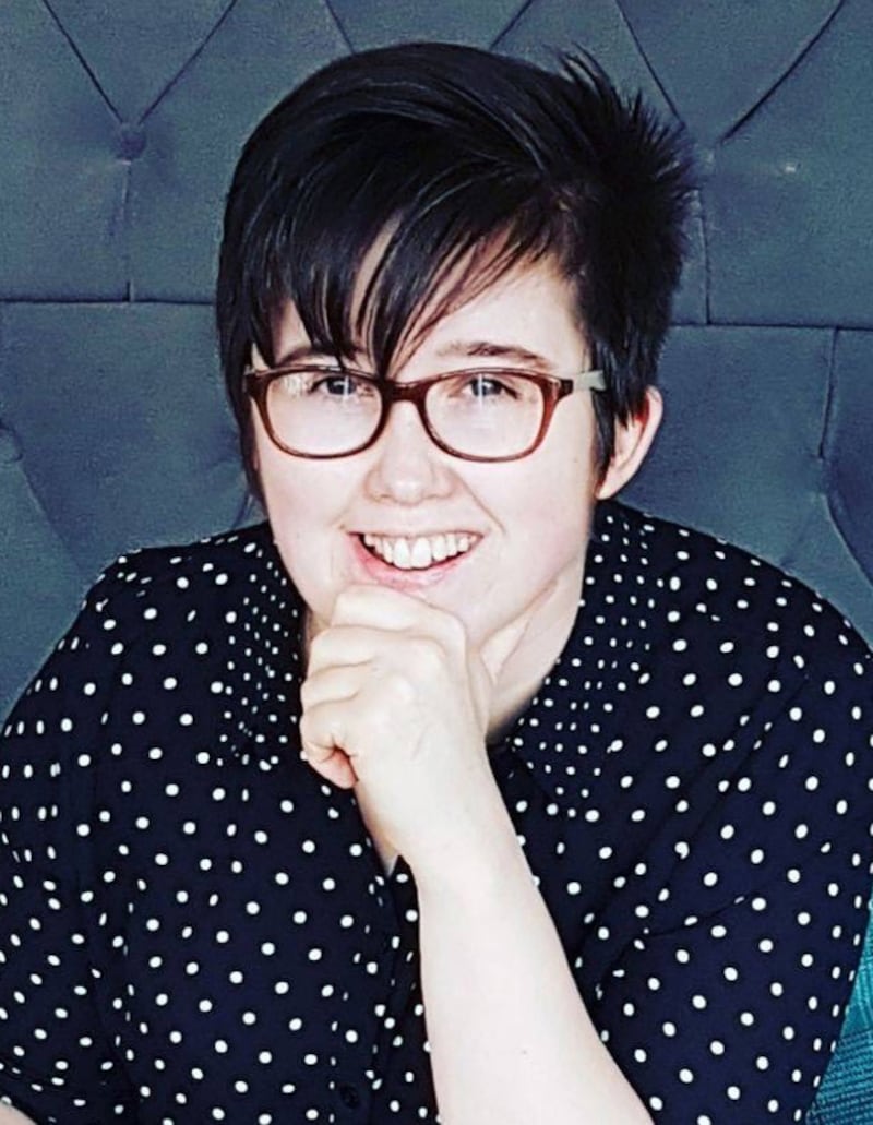 Lyra McKee was shot dead as she observed rioting in Derry in 2019