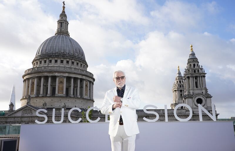 Brian Cox opened the London Stock Exchange to mark Succession season four