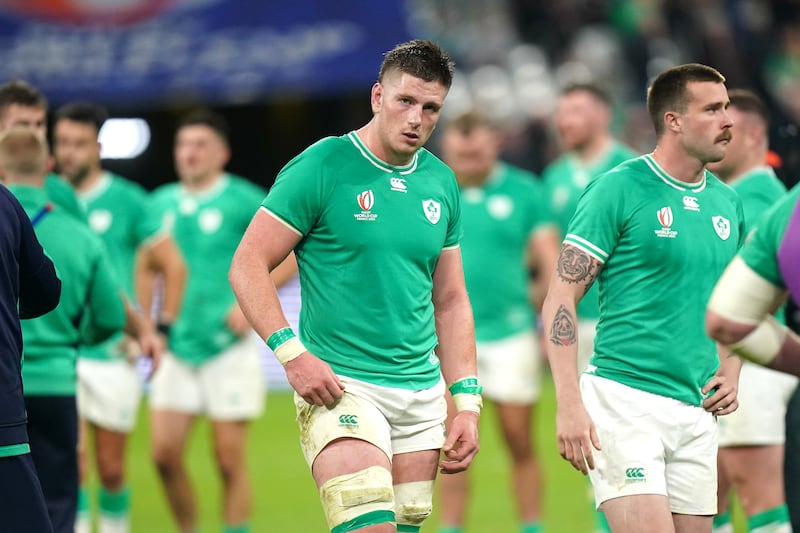 Joe McCarthy was part of the Ireland team beaten by New Zealand at last year’s Rugby World Cup