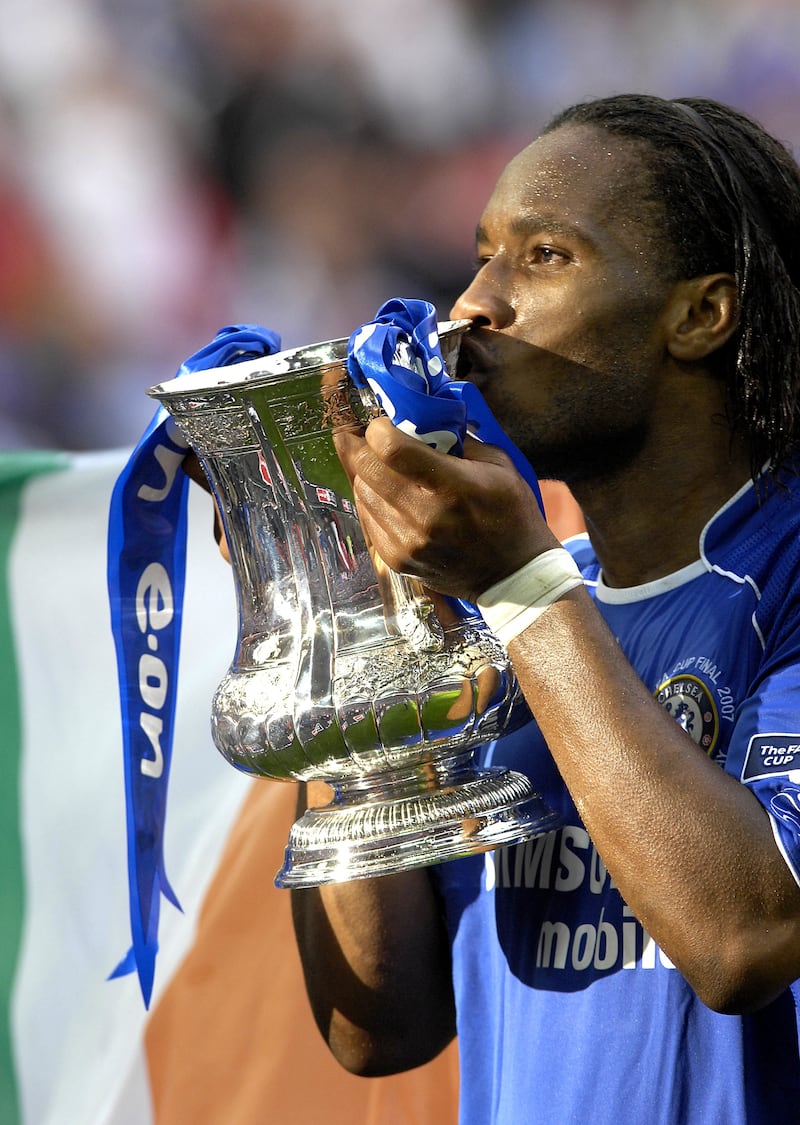 Didier Drogba’s goal enabled Chelsea to add the FA Cup to their League Cup triumph