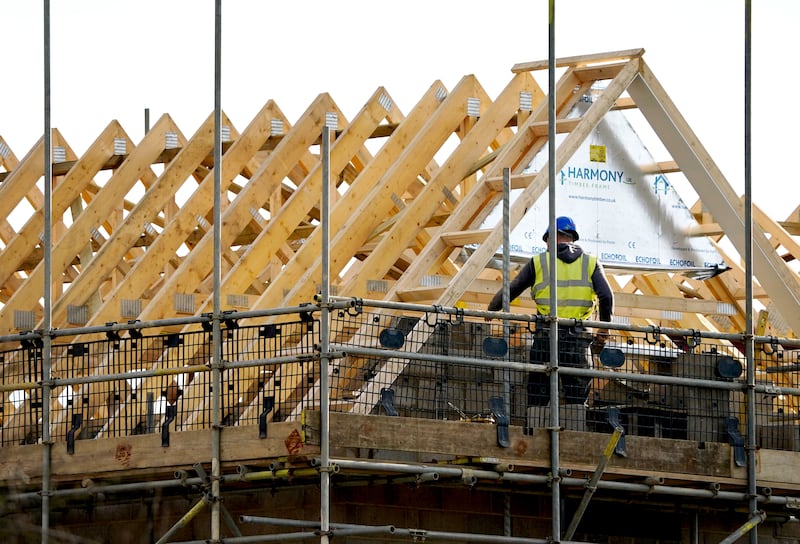 Construction growth slowed last month, according to new data