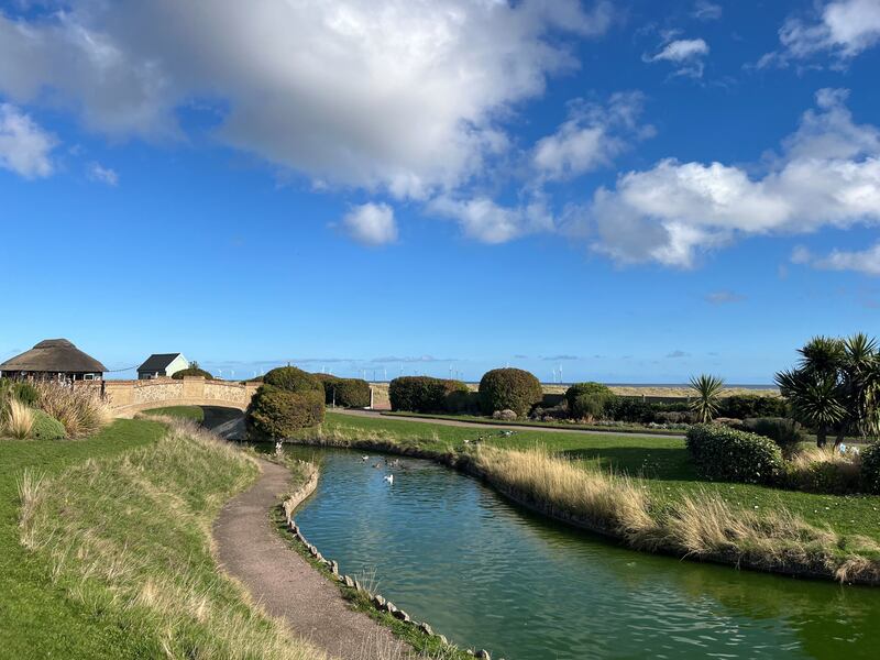 Tourists can take a scenic stroll through the carefully manicured gardens at Great Yarmouth’s Venetian Waterways