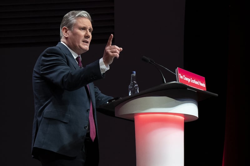 Keir Starmer’s personal ratings have weakened, but his party remains well ahead of the Conservatives