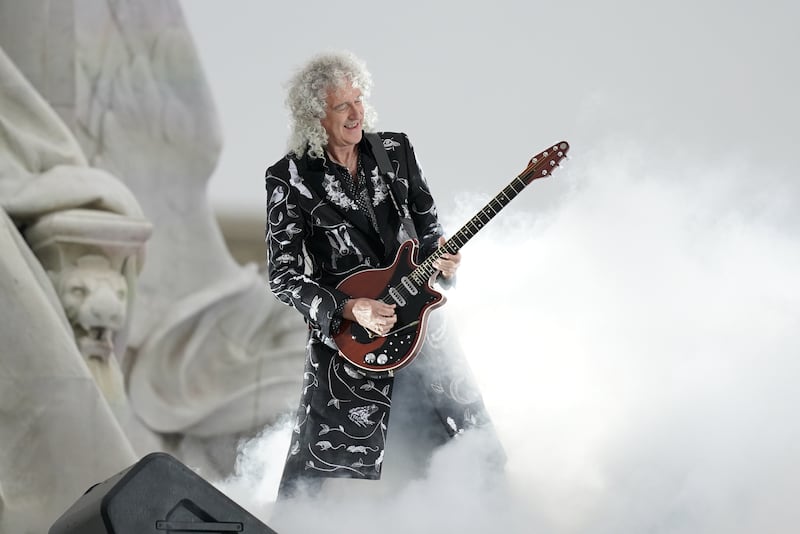 Sir Brian May of Queen.