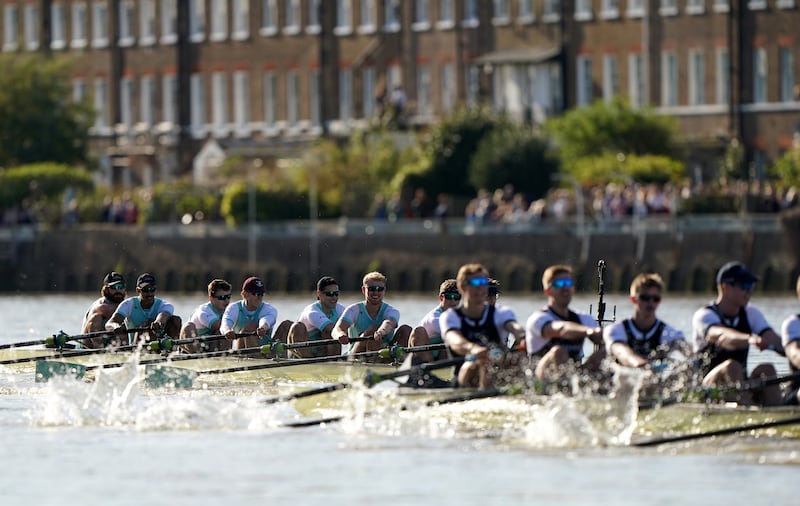 Rowers were warned about the health risks of going in the Thames ahead of the Boat Race earlier this year