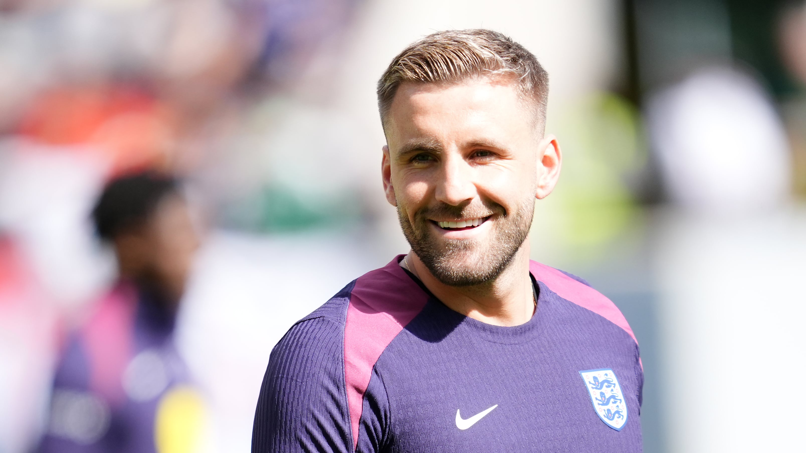 Luke Shaw has returned to training with England