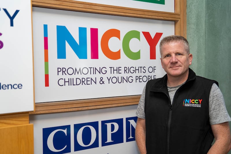 Chris Quinn of the Northern Ireland Commissioner For Children & Young People (NICCY) PICTURE: JORDAN TREANOR