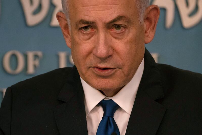 Israeli Prime Minister Benjamin Netanyahu is still pushing for a ground offensive in Rafah (AP Photo/Leo Correa, Pool)