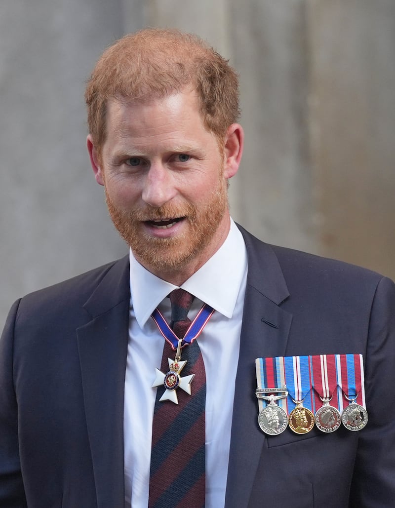 The Duke of Sussex in London in May