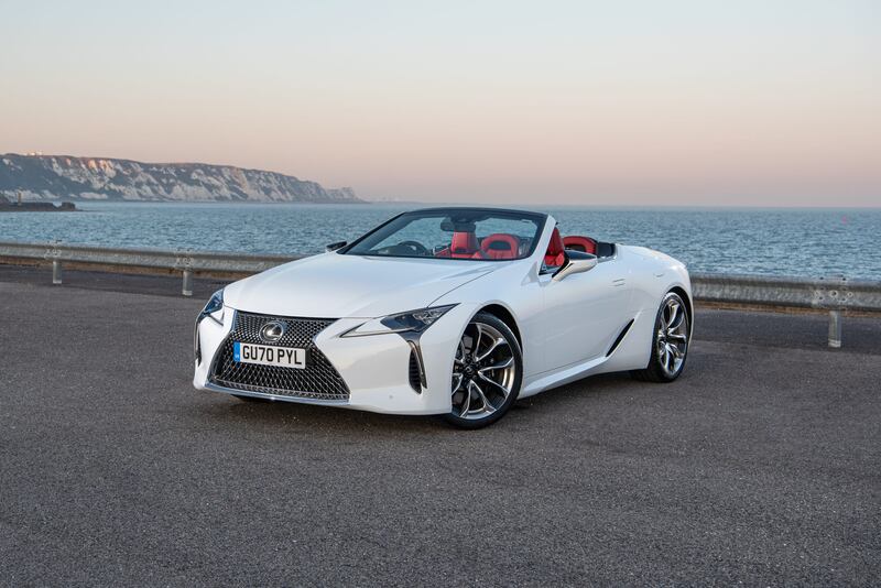 Lexus removed its LC Convertible from sale last year. (Lexus)