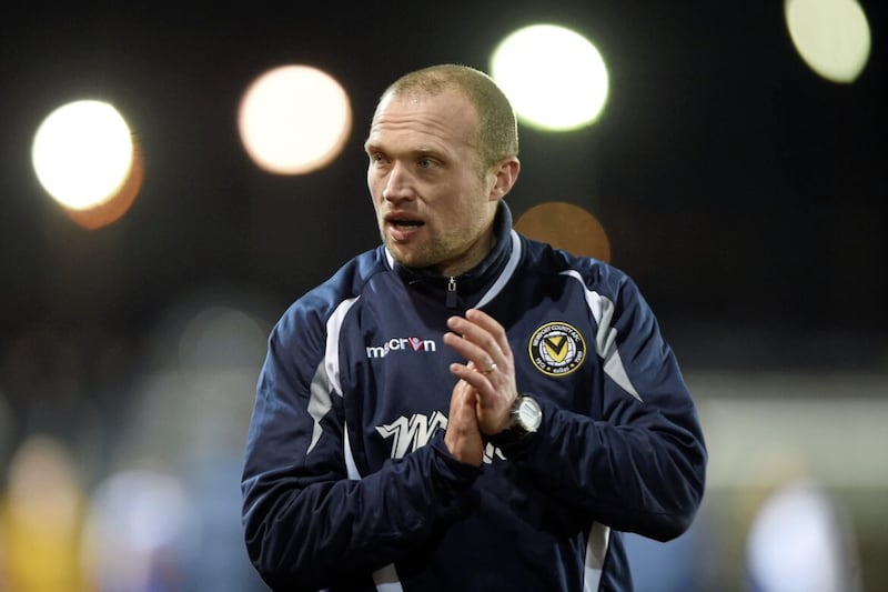 Warren Feeney is Glentoran&#39;s new manager 