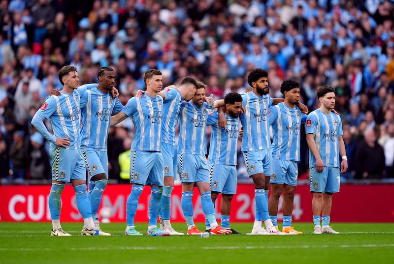 Coventry pushed Manchester United all the way in the FA Cup semi-final