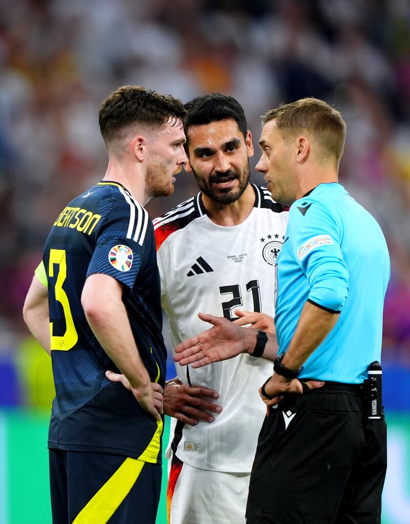 UEFA limited discussions with the referee to captains only at Euro 2024