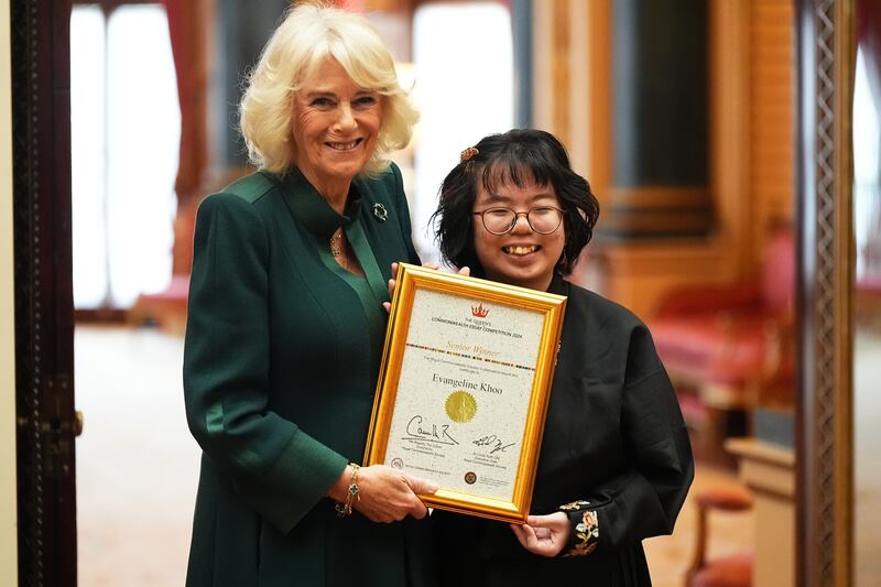 Camilla with Evangeline Khoo, from Kuala Lumpur, Malaysia