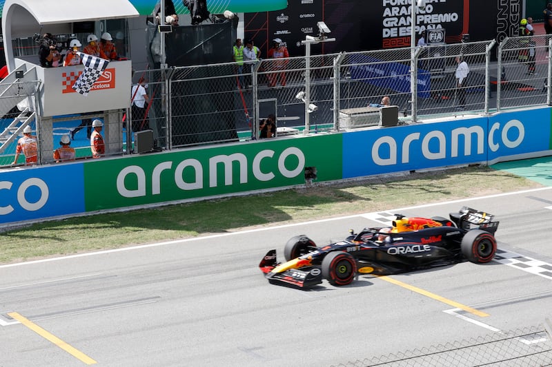 Verstappen has won three of the last four races to restore a commanding championship lead (AP Photo/Joan Monfort)