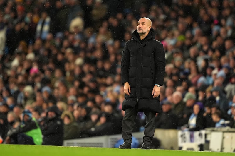 Pep Guardiola has seen his Manchester City side struggle in recent months