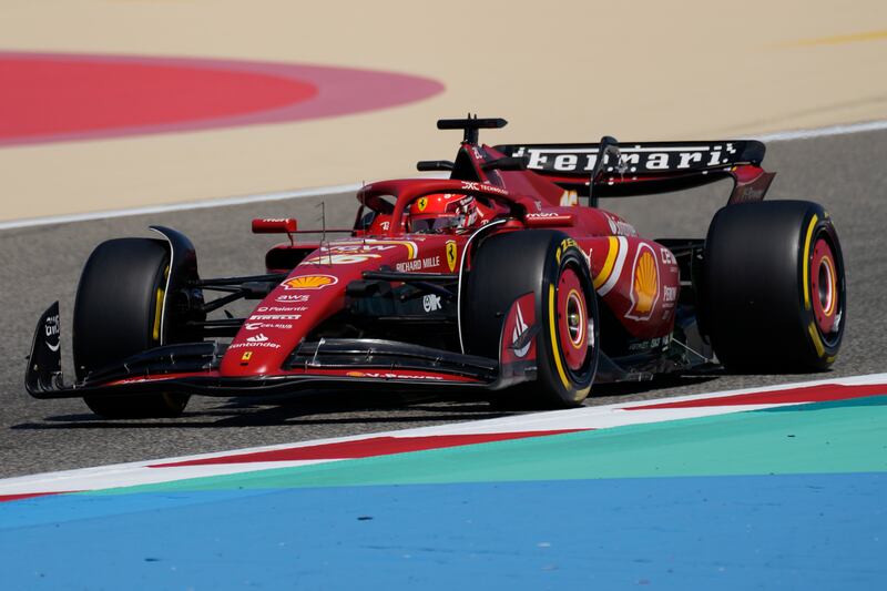 Ferrari will take encouragement from last week’s pre-season test (Darko Bandic/AP)