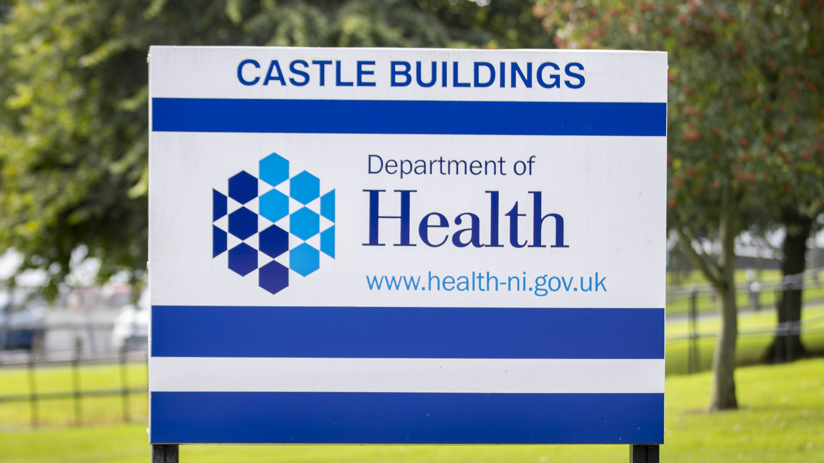 Castle Buildings, the headquarters for the Northern Ireland Department of Health in the grounds of Stormont